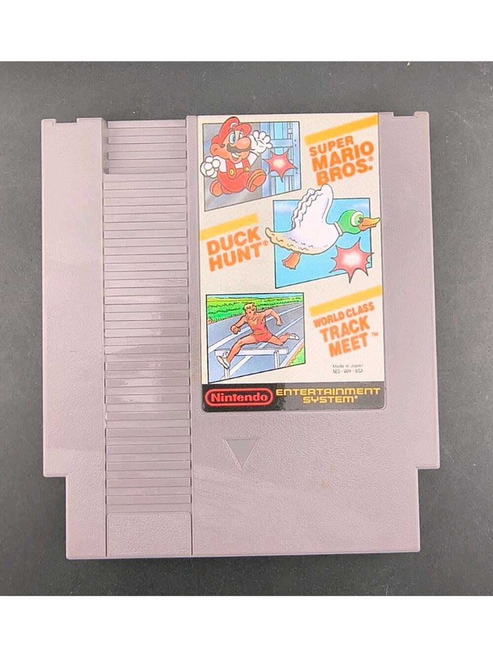 Super Mario Bros / Duck Hunt / World Class Track Meet (Nintendo NES) Cart Only